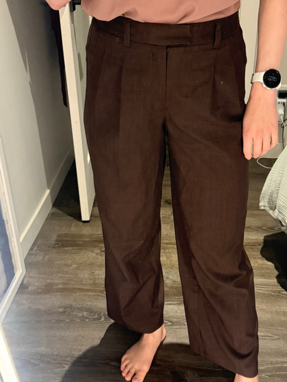 Classic Brown Dress Pants